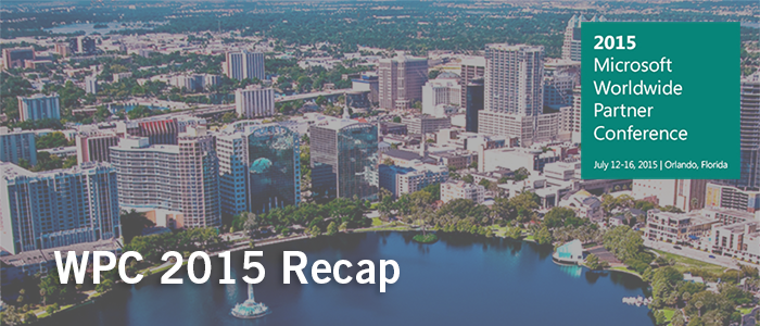 Microsoft WPC 2015 Recap